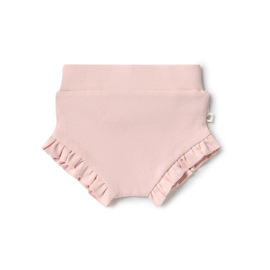 Baby Pink Organic Bloomers