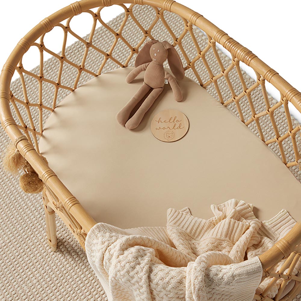 Pebble Bassinet Sheet & Change Pad Cover