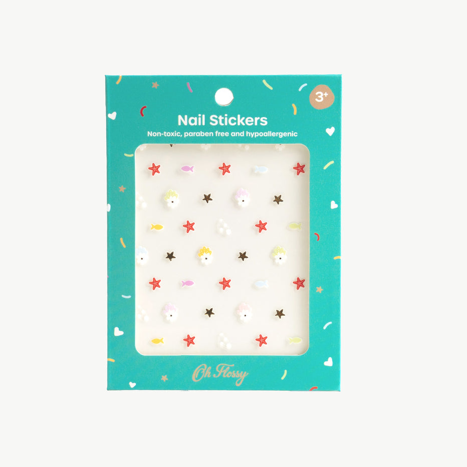 Oh Flossy Nail Stickers Under the Sea