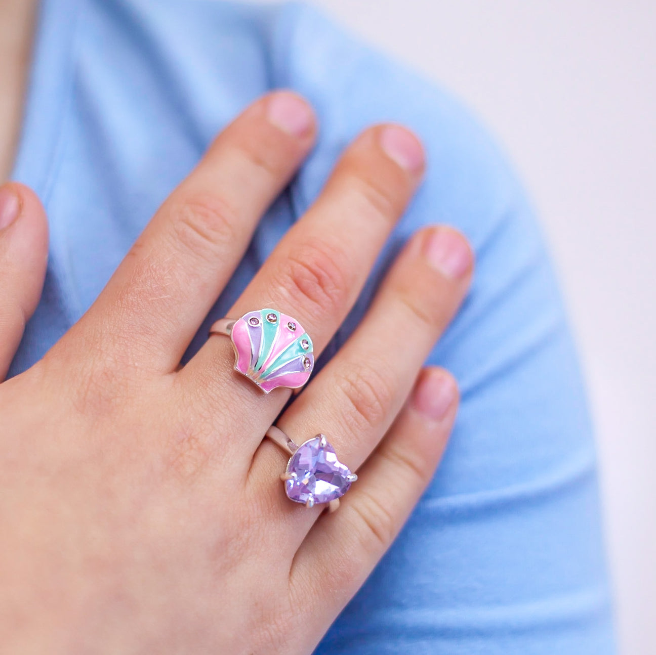Ocean Hearts Ring