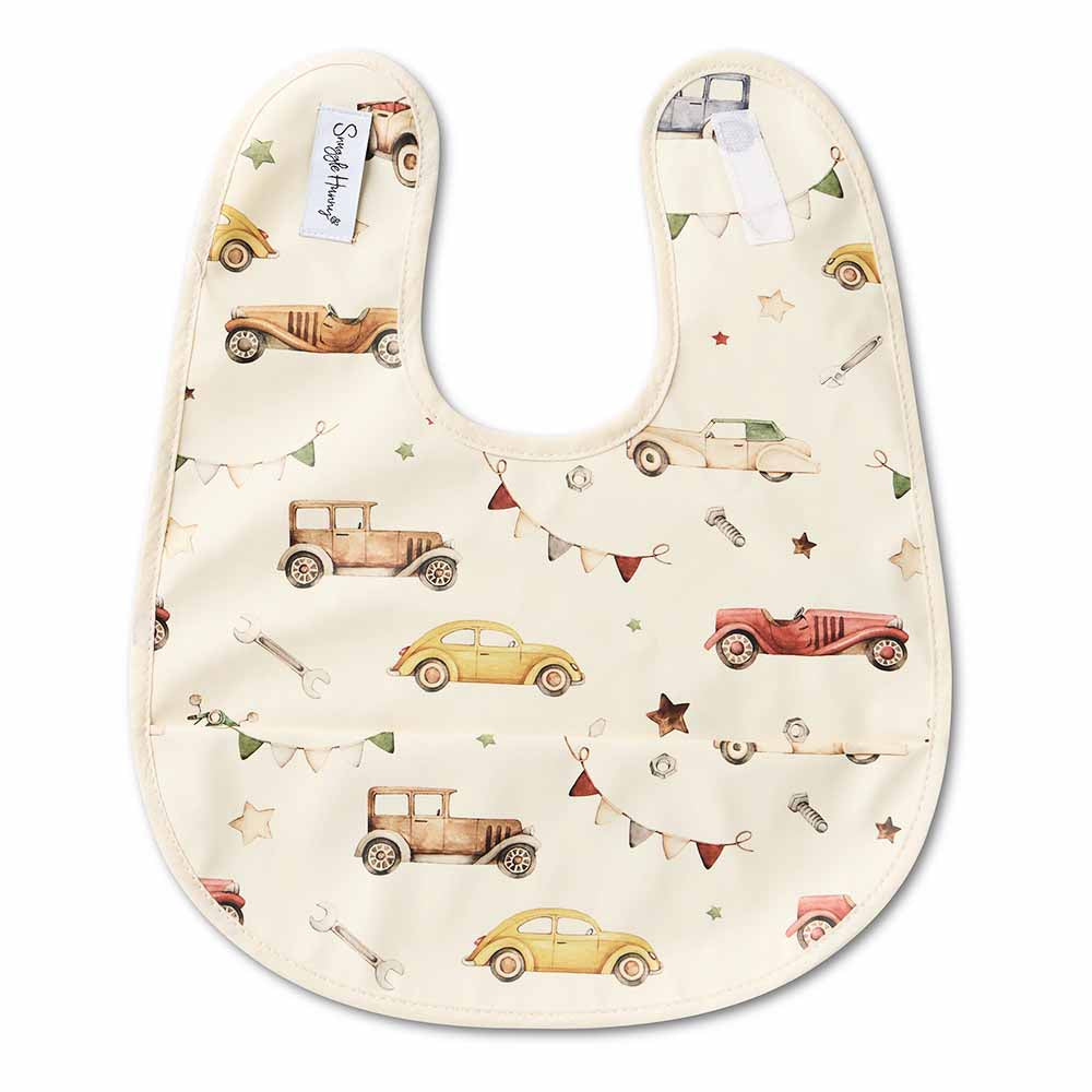 Vintage Car Snuggle Bib
