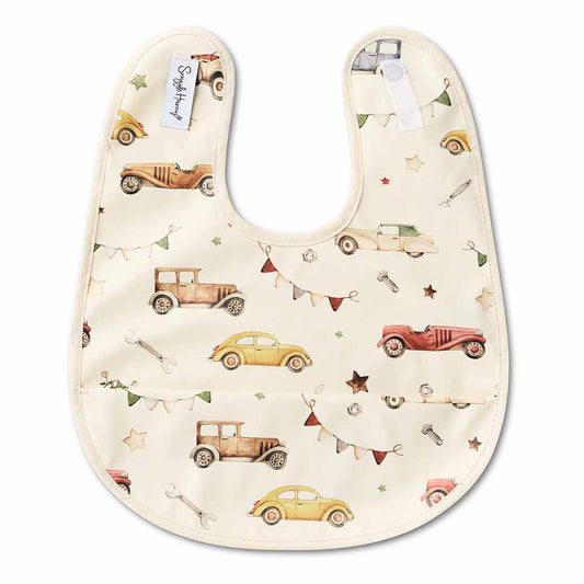 Vintage Car Snuggle Bib