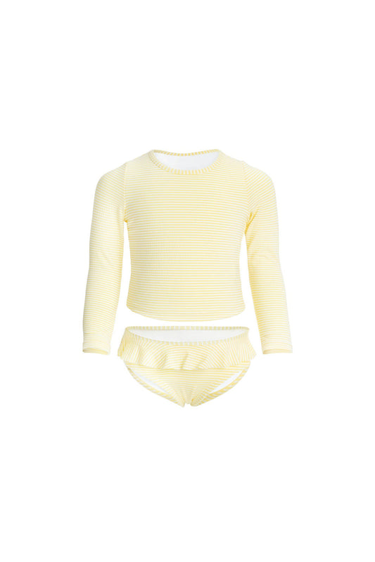 Brielle Swim Set - Camomile Stripe
