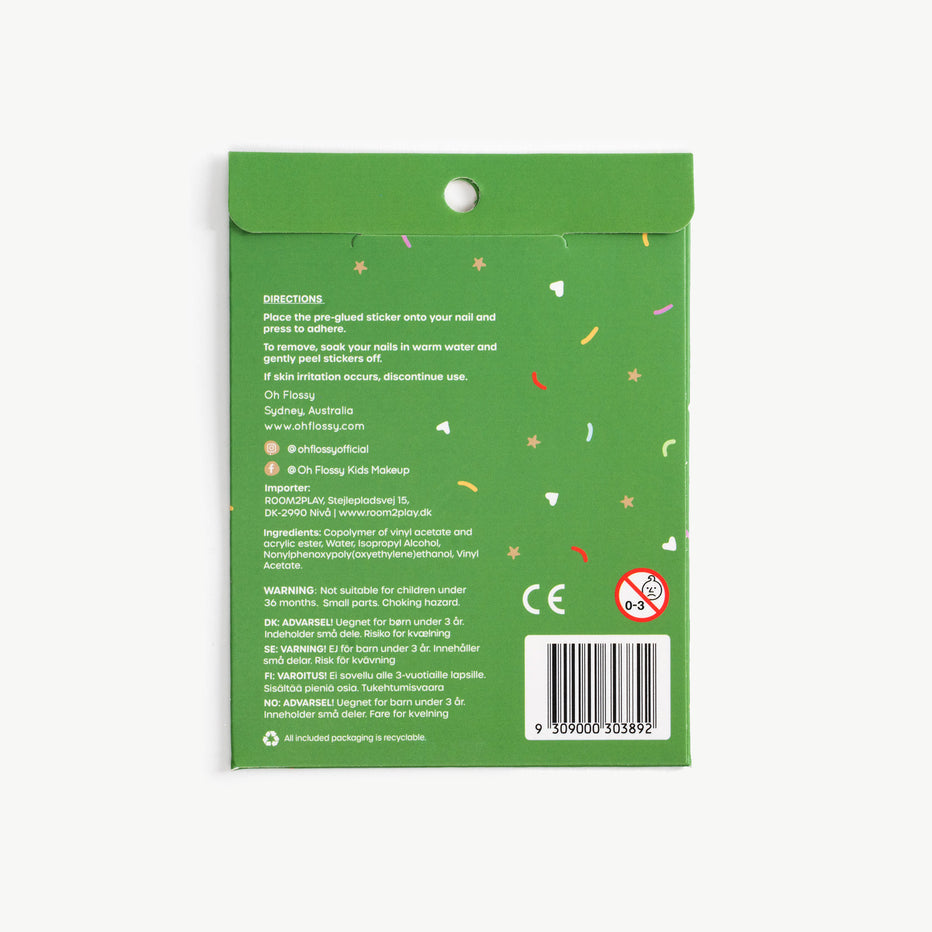 Oh Flossy Nail Stickers Wild Wonders