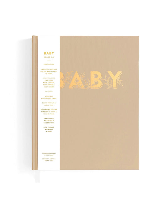Fox & Fallow Baby Book | Biscuit