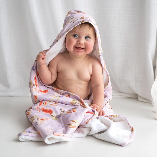 Major Mitchell Organic Hooded Baby Towel