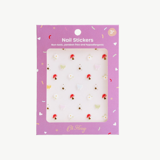 Oh Flossy Nail Stickers Magic Garden