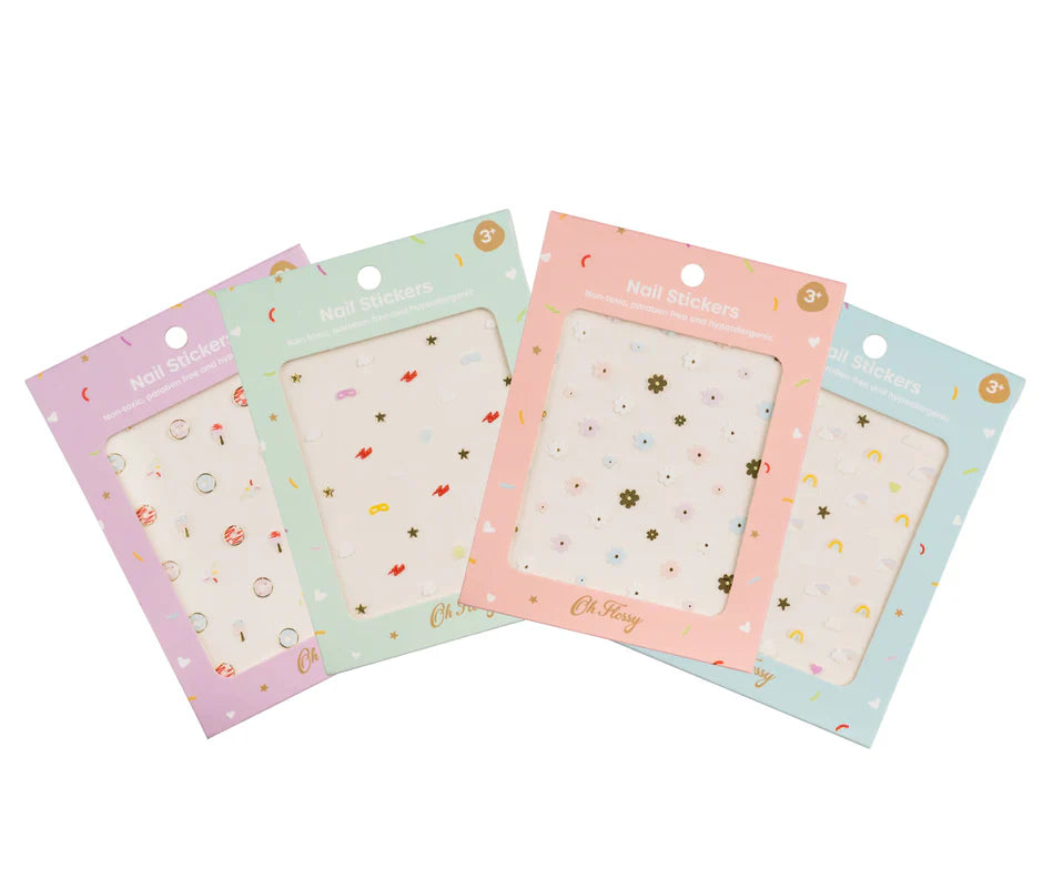 Oh Flossy Nail Stickers Magic Garden