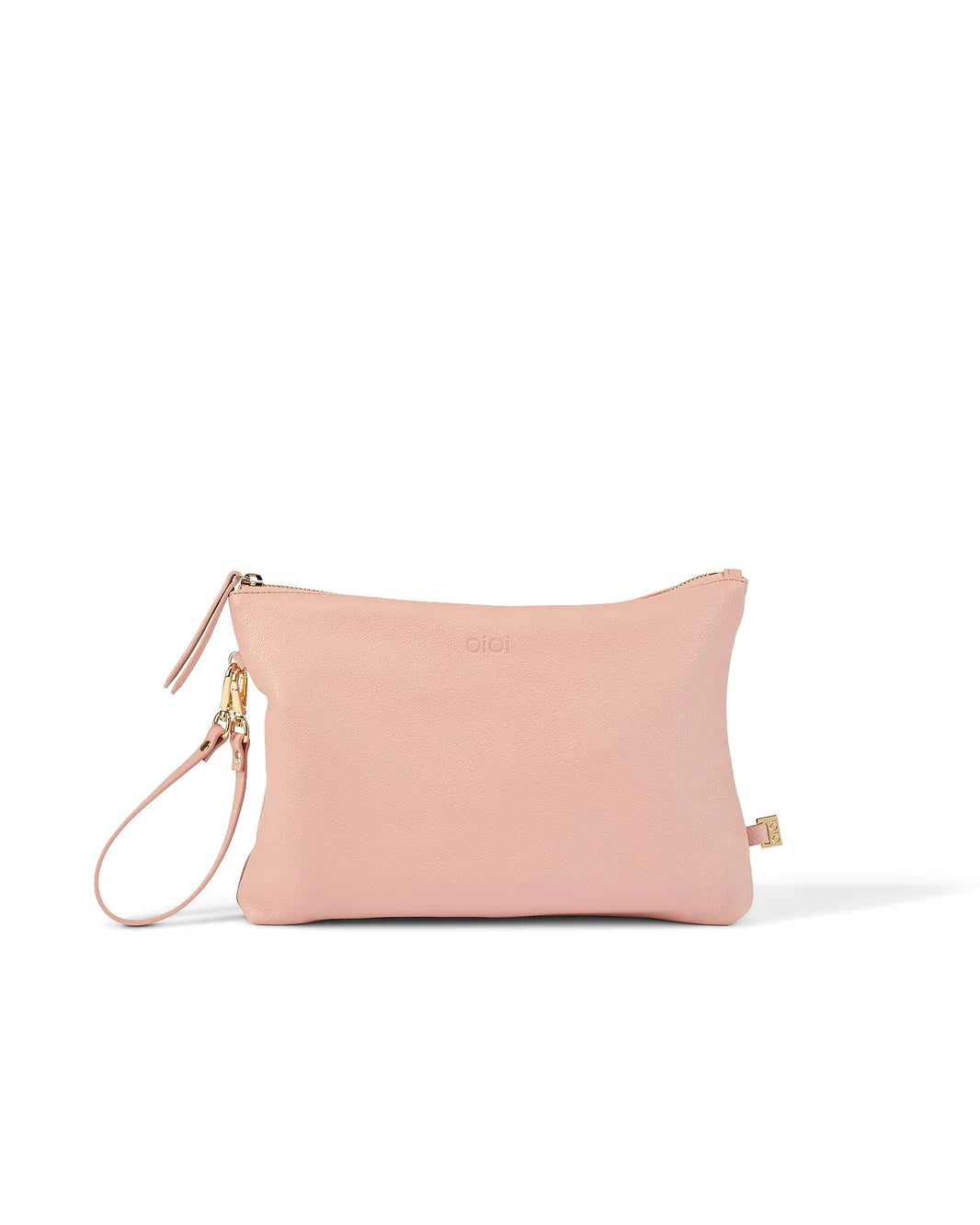 Faux Leather Nappy Changing Pouch - Pink