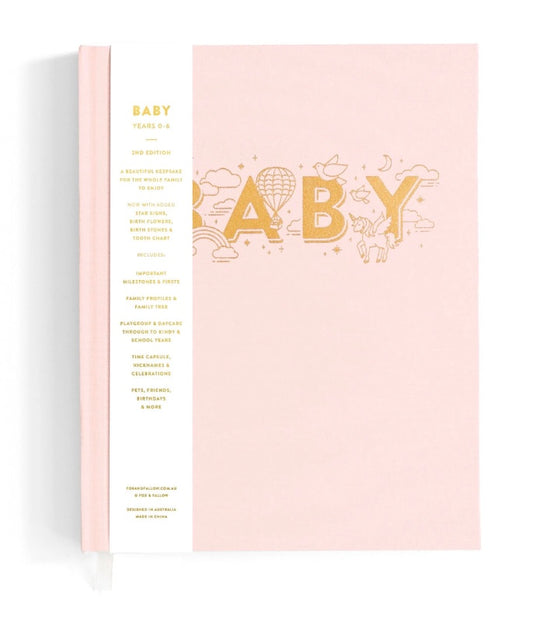 Fox & Fallow Baby Book | Rose