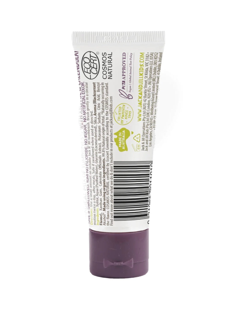 Blackcurrant Natural Certified Toothpaste 50g